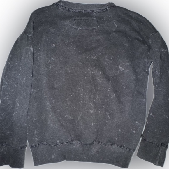 Abercrombie kids gray logo sweatshirt size 7/8 - Picture 2 of 3